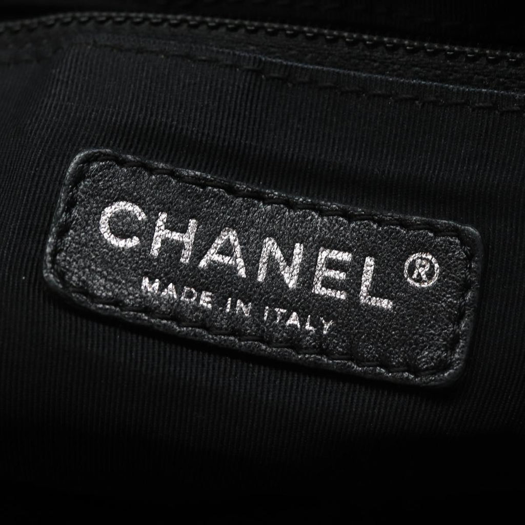 CHANEL Unlimited Tote Bag Nylon Silver CC bs16364