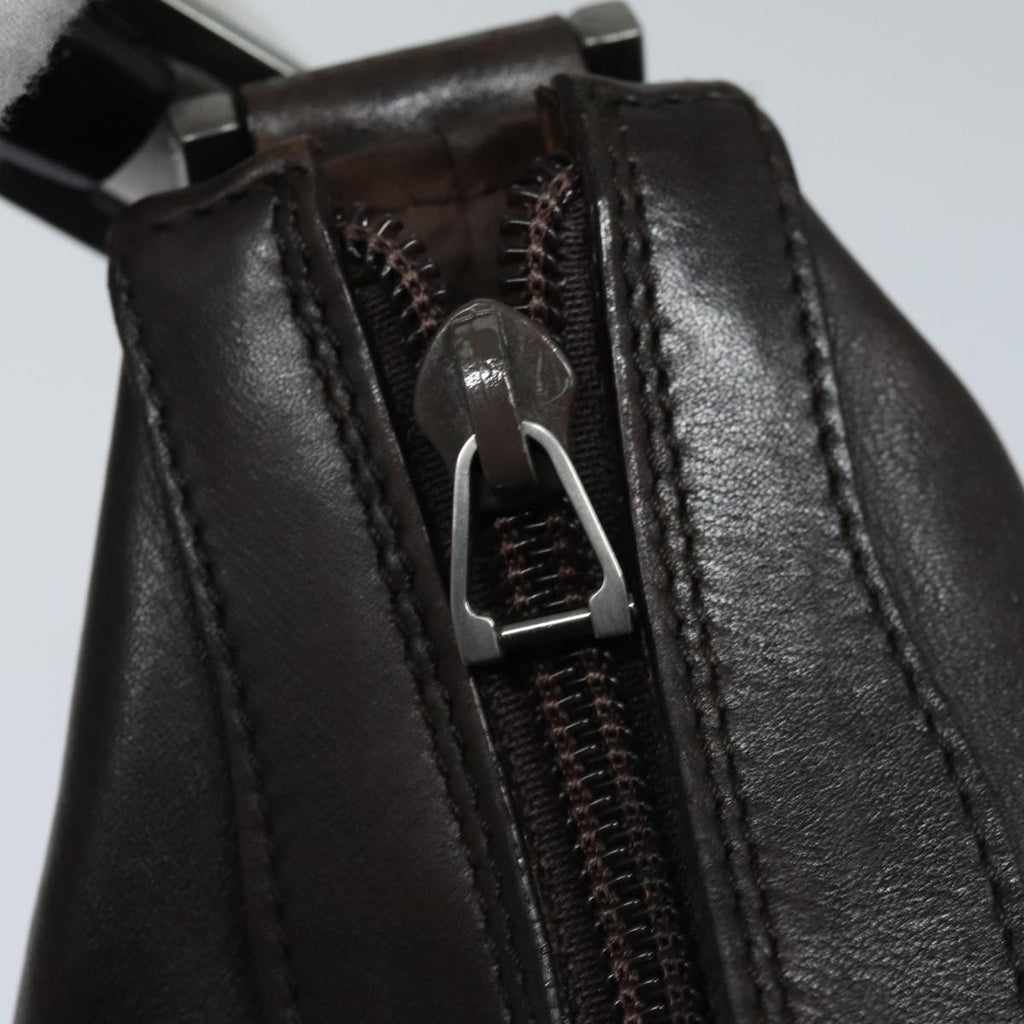 GUCCI Bamboo Hand Bag Leather Brown 000 0531 002214 bs16393