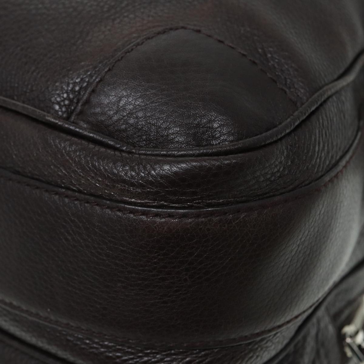 GUCCI Shoulder Bag Leather Brown 232599 bs16406