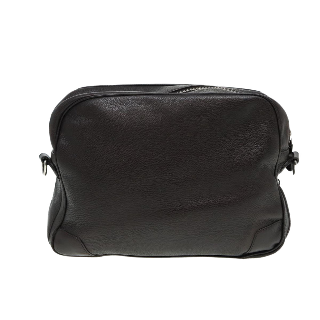GUCCI Shoulder Bag Leather Brown 232599 bs16406