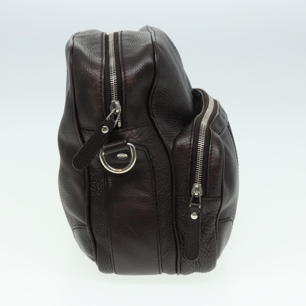 GUCCI Shoulder Bag Leather Brown 232599 bs16406