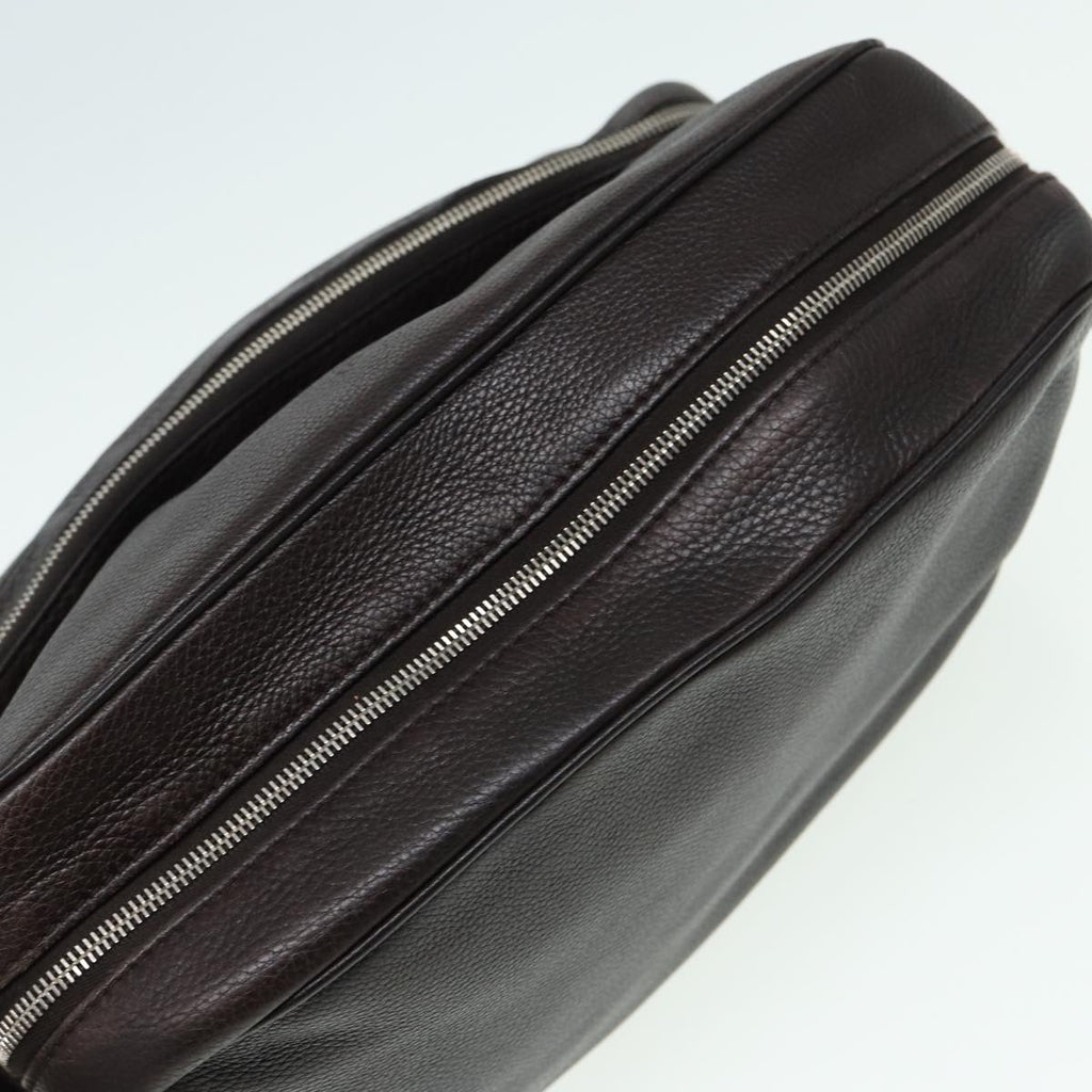 GUCCI Shoulder Bag Leather Brown 232599 bs16406