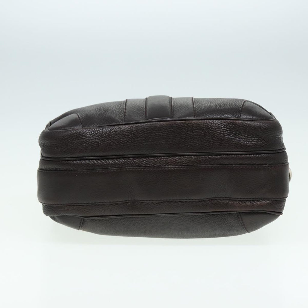 GUCCI Shoulder Bag Leather Brown 232599 bs16406