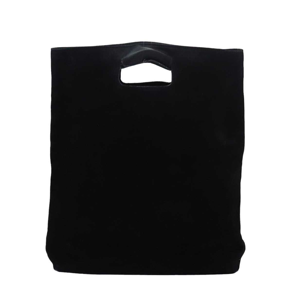 GUCCI Hand Bag Suede Black bs16436