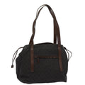 GUCCI GG Canvas Tote Bag Brown 30501 200047 bs16444