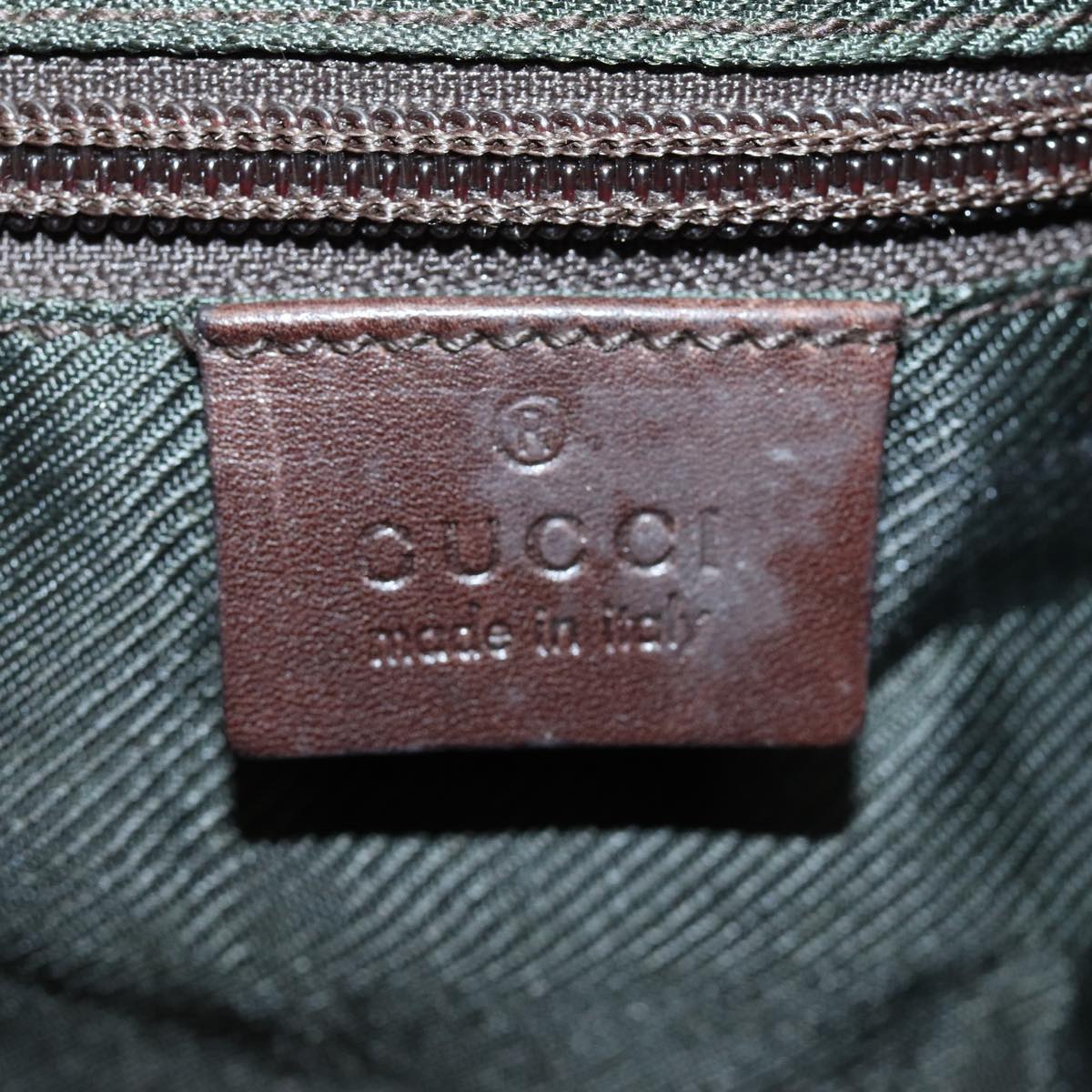 GUCCI GG Canvas Tote Bag Brown 30501 200047 bs16444