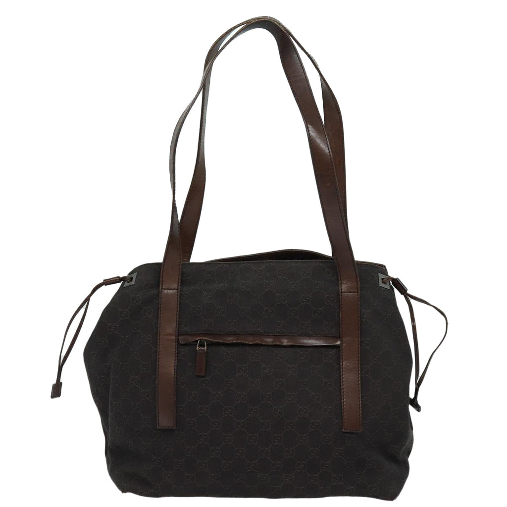 GUCCI GG Canvas Tote Bag Brown 30501 200047 bs16444