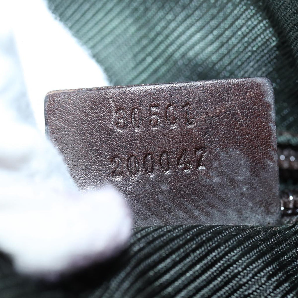 GUCCI GG Canvas Tote Bag Brown 30501 200047 bs16444