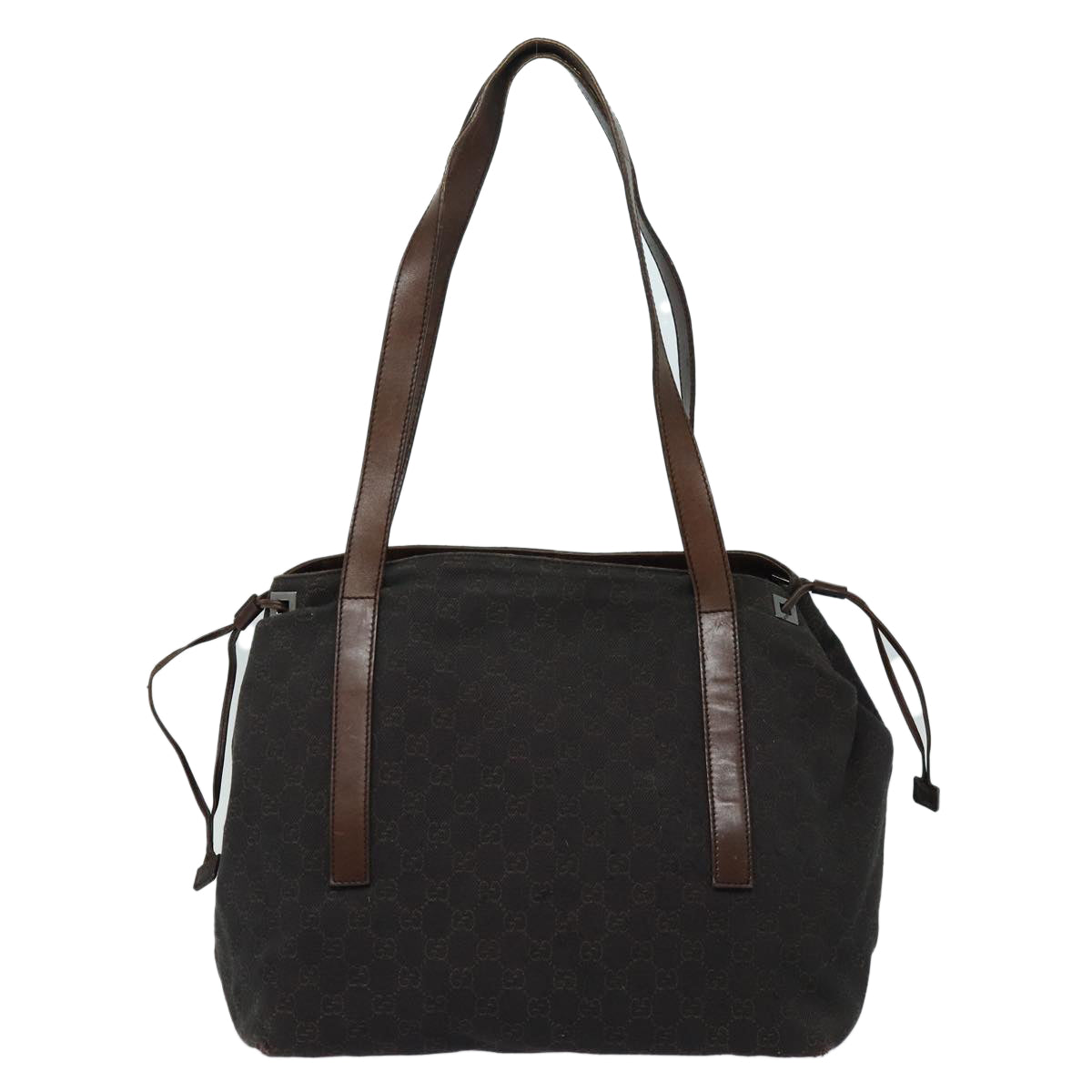 GUCCI GG Canvas Tote Bag Brown 30501 200047 bs16444