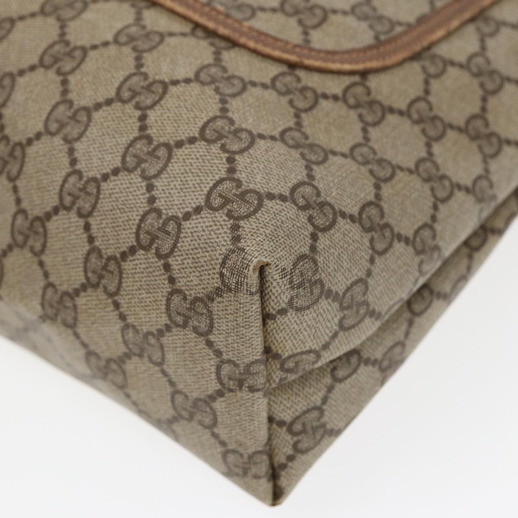 GUCCI GG Canvas Tote Bag Web Sherry Line Beige 39 02 003 bs16482