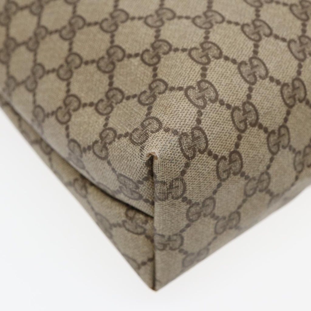 GUCCI GG Canvas Tote Bag Web Sherry Line Beige 39 02 003 bs16482