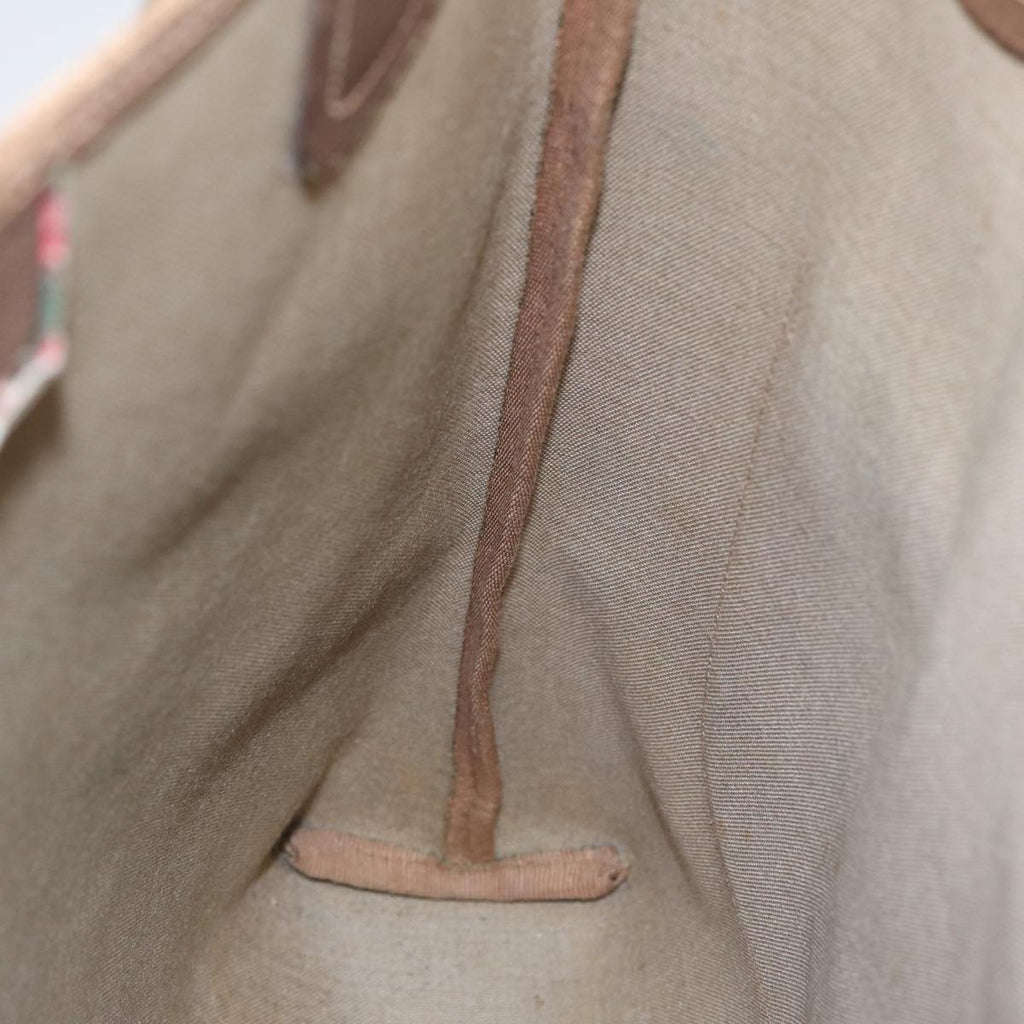 GUCCI GG Canvas Tote Bag Web Sherry Line Beige 39 02 003 bs16482