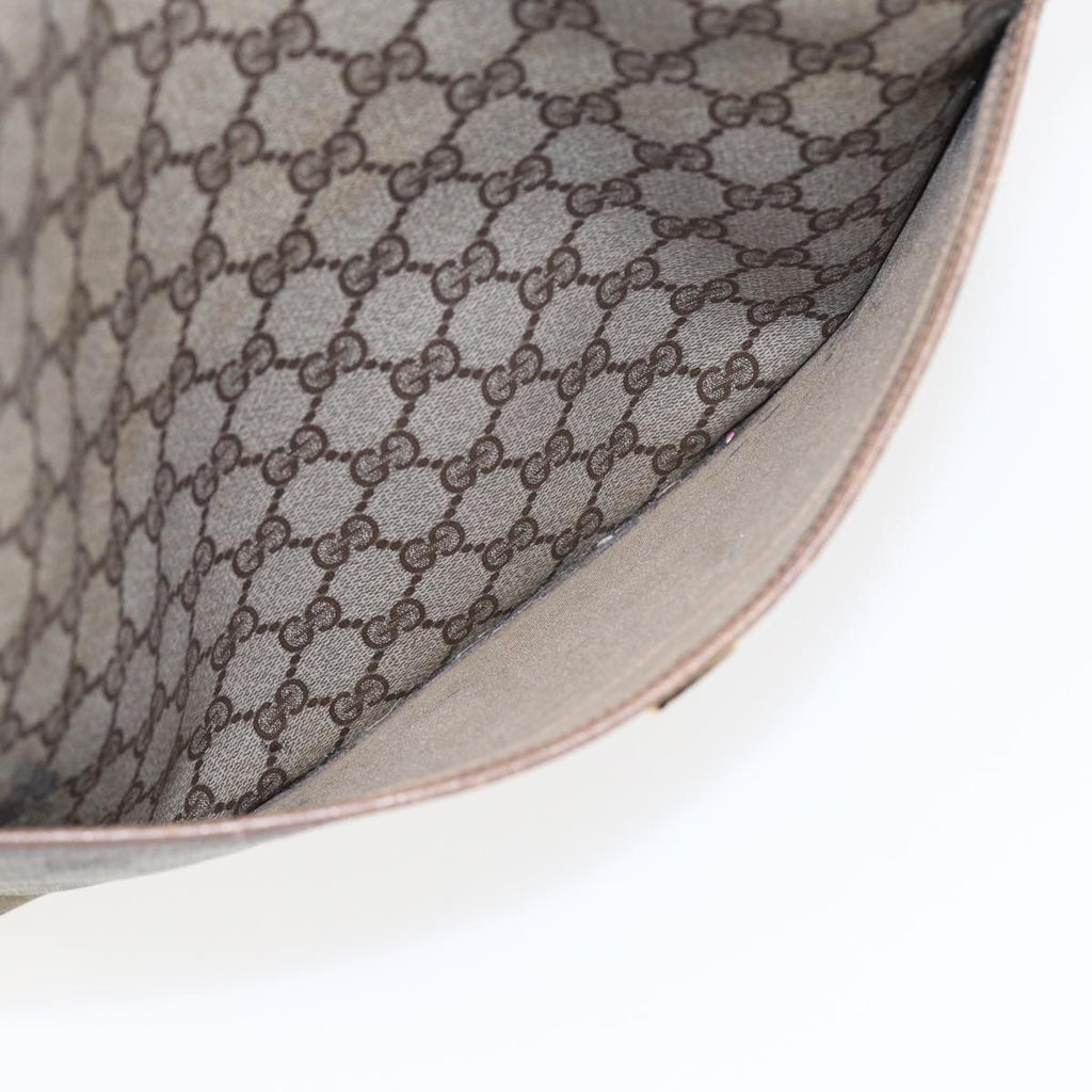 GUCCI GG Canvas Tote Bag Web Sherry Line Beige 39 02 003 bs16482