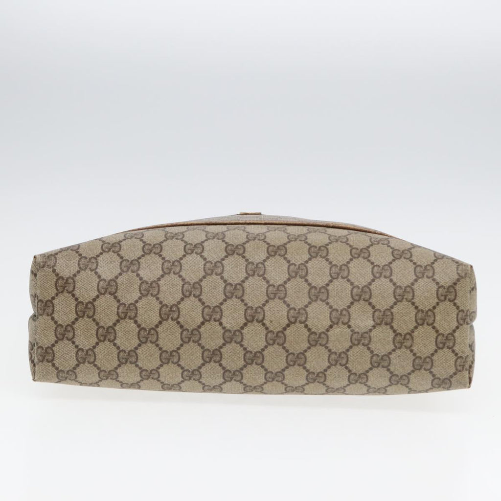 GUCCI GG Canvas Tote Bag Web Sherry Line Beige 39 02 003 bs16482