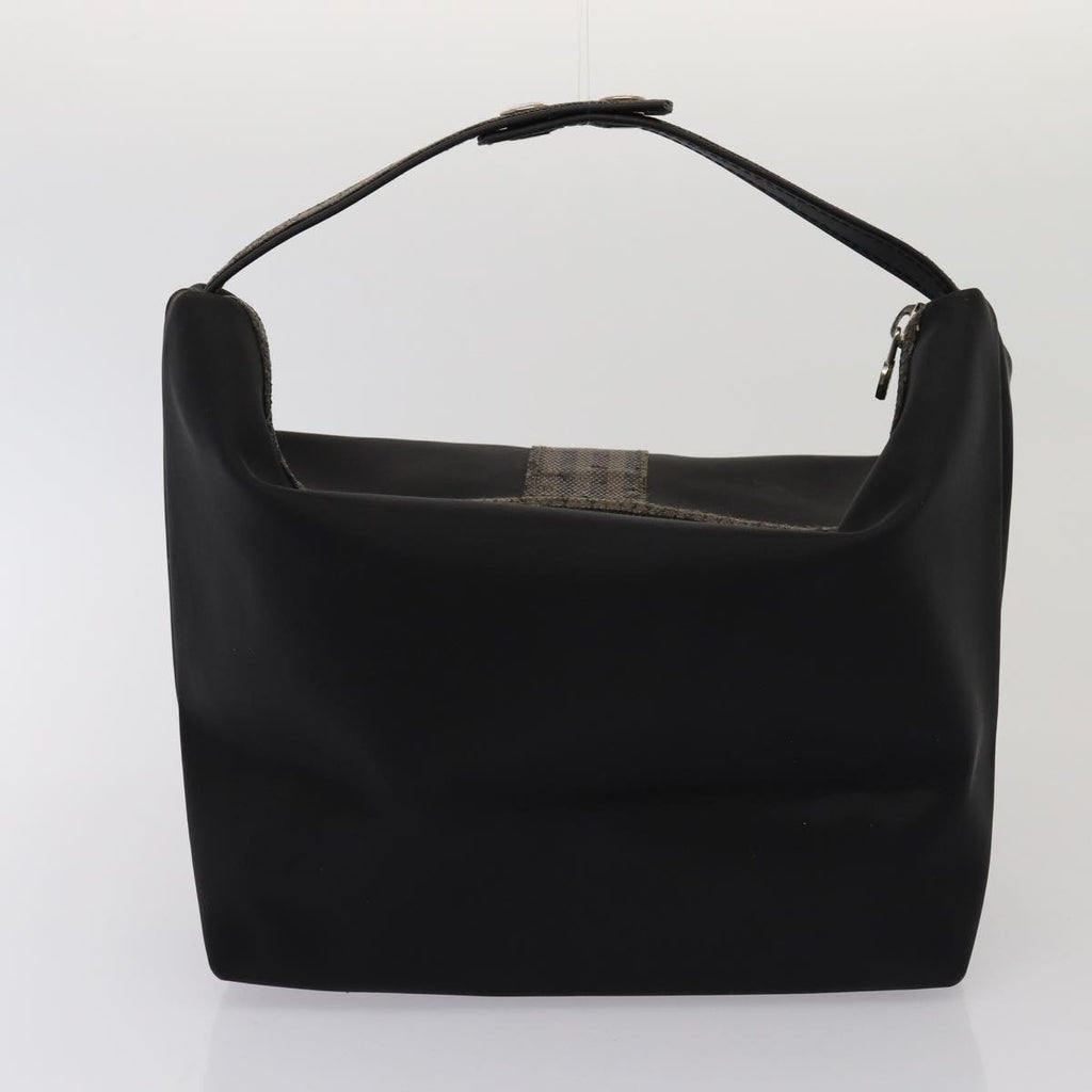FENDI Pecan Canvas Hand Bag Canvas 4Set Black Brown bs16504