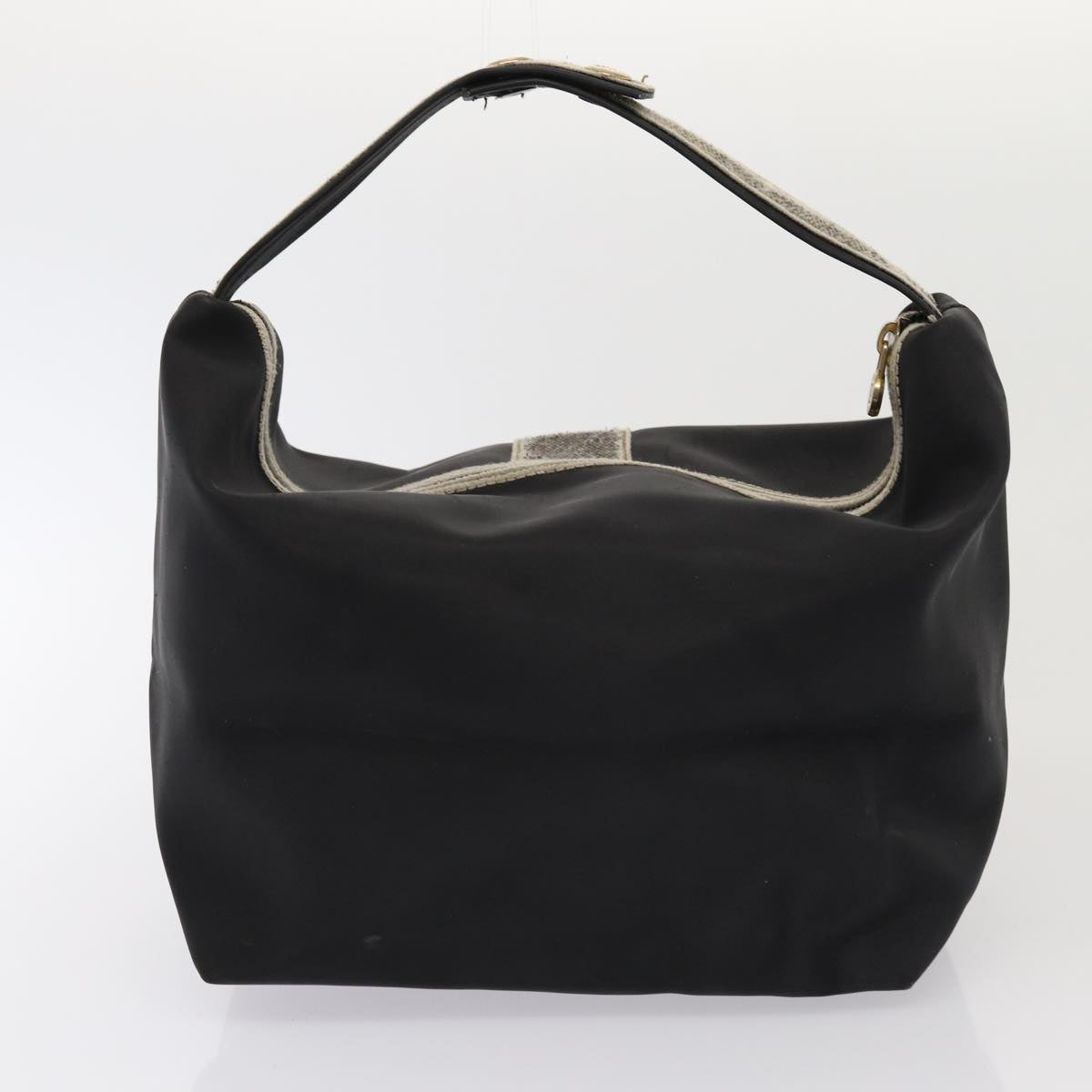FENDI Pecan Canvas Hand Bag Canvas 4Set Black Brown bs16504