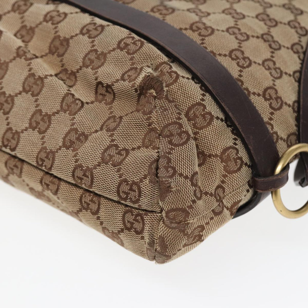 GUCCI GG Canvas Tote Bag Beige 106248 bs16507