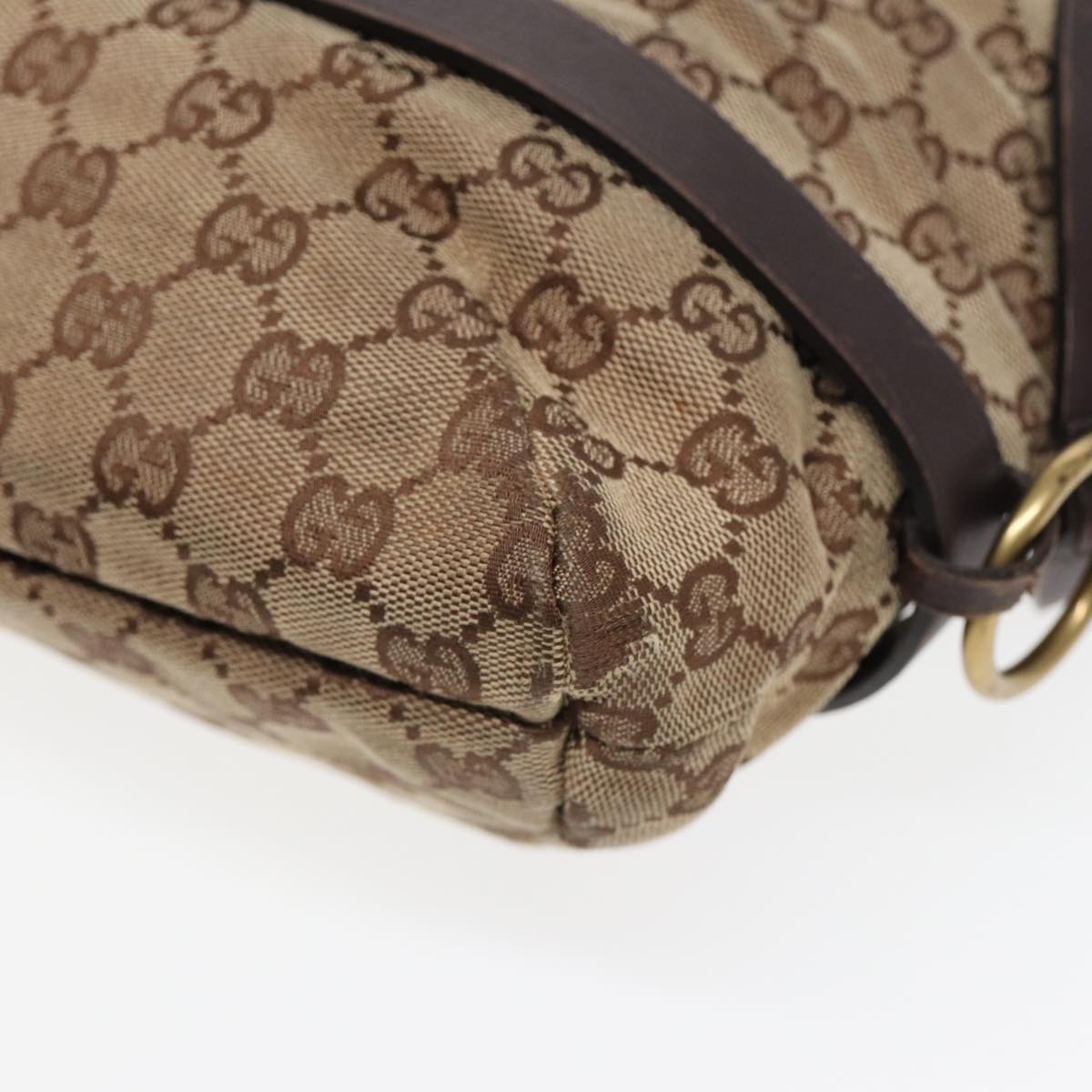 GUCCI GG Canvas Tote Bag Beige 106248 bs16507