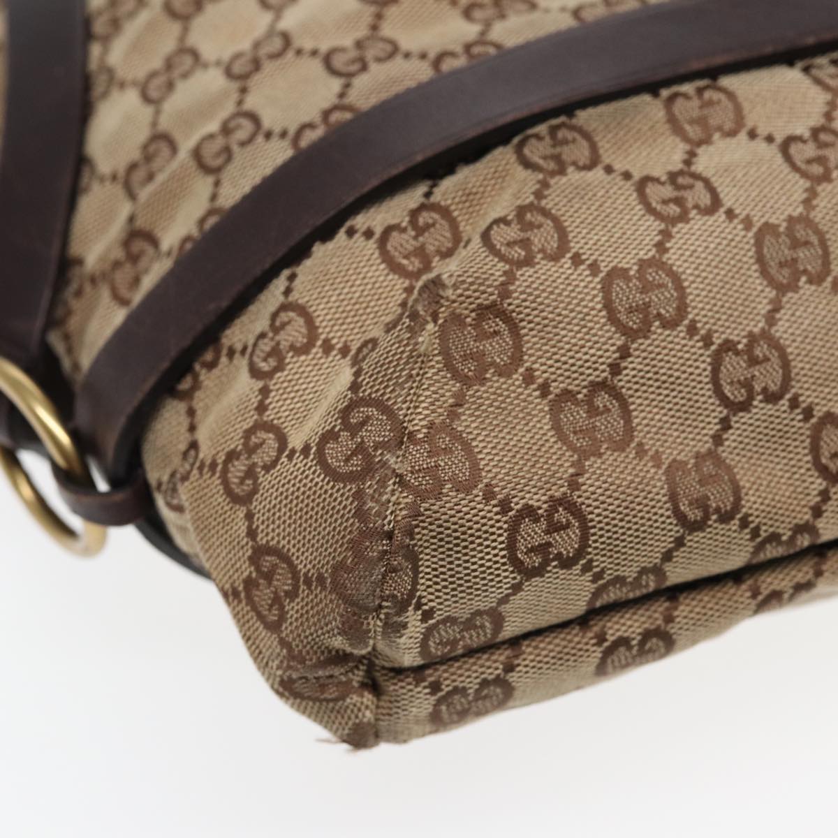 GUCCI GG Canvas Tote Bag Beige 106248 bs16507