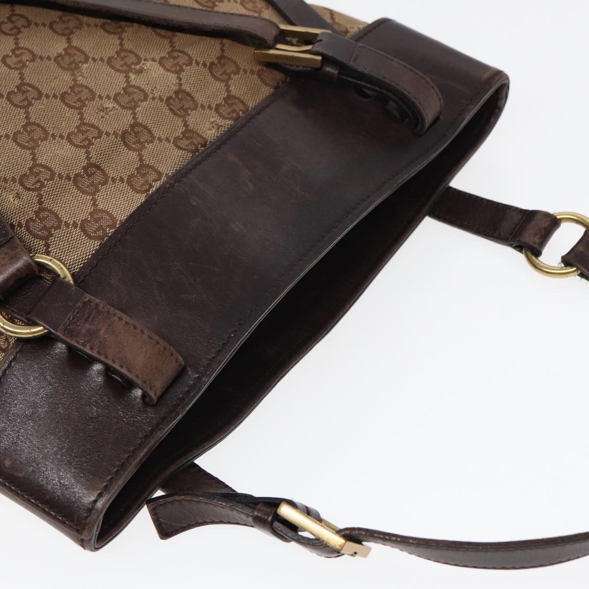 GUCCI GG Canvas Tote Bag Beige 106248 bs16507