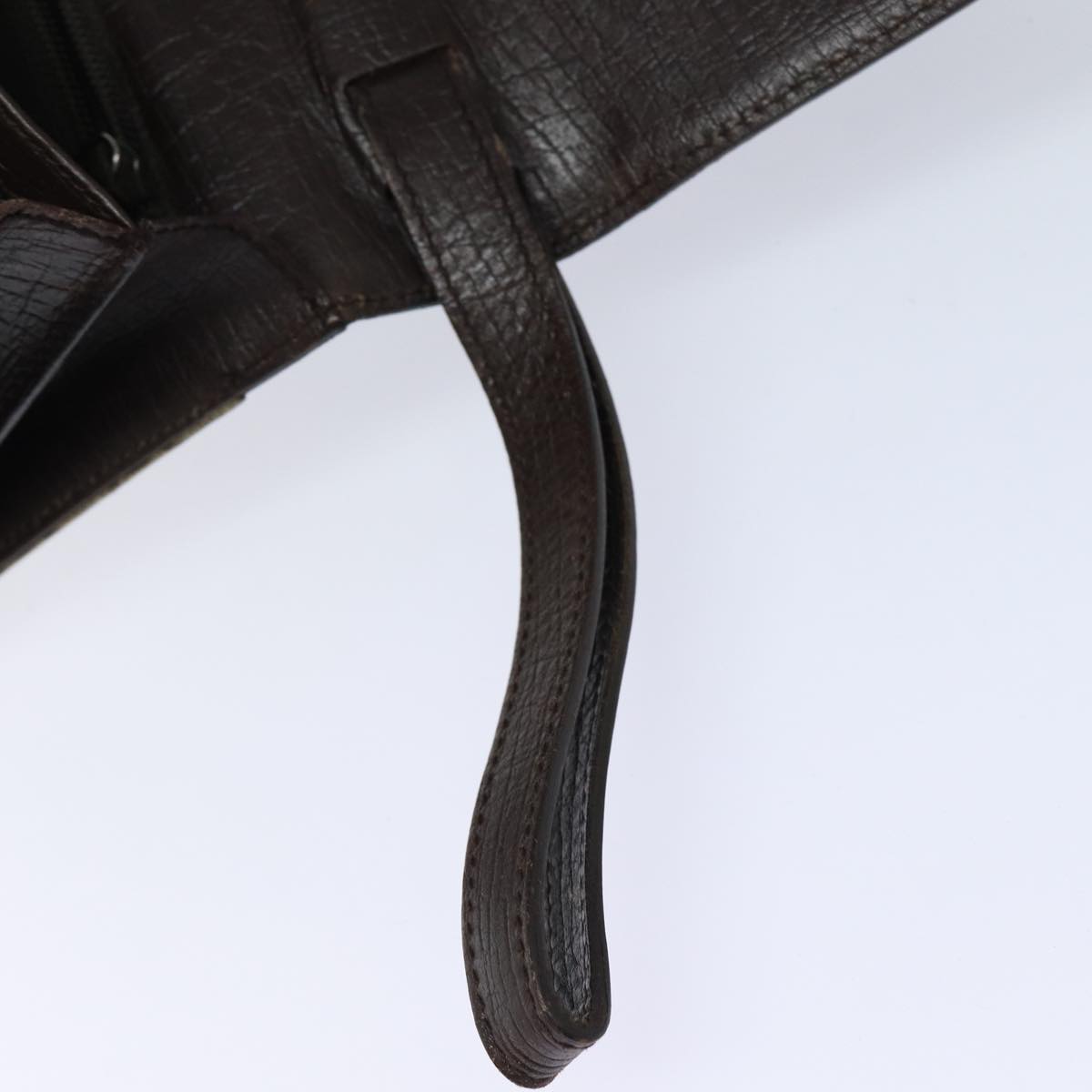 GUCCI GG Supreme Clutch Bag PVC Beige Silver 114686 bs16523