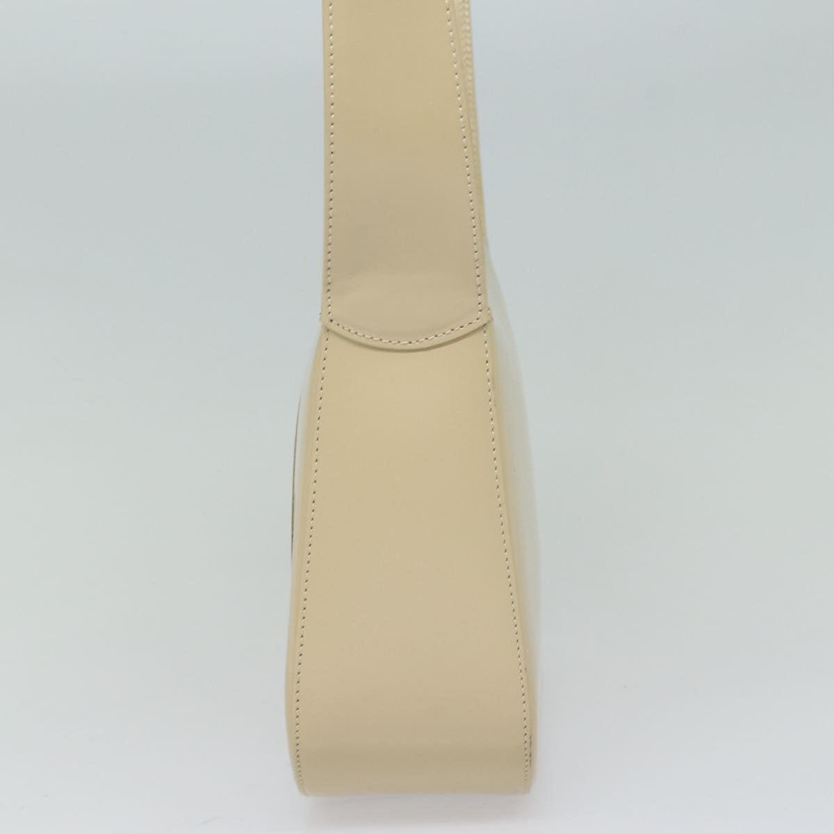 GUCCI Shoulder Bag Enamel Beige Silver 007 2046 0250 bs16623
