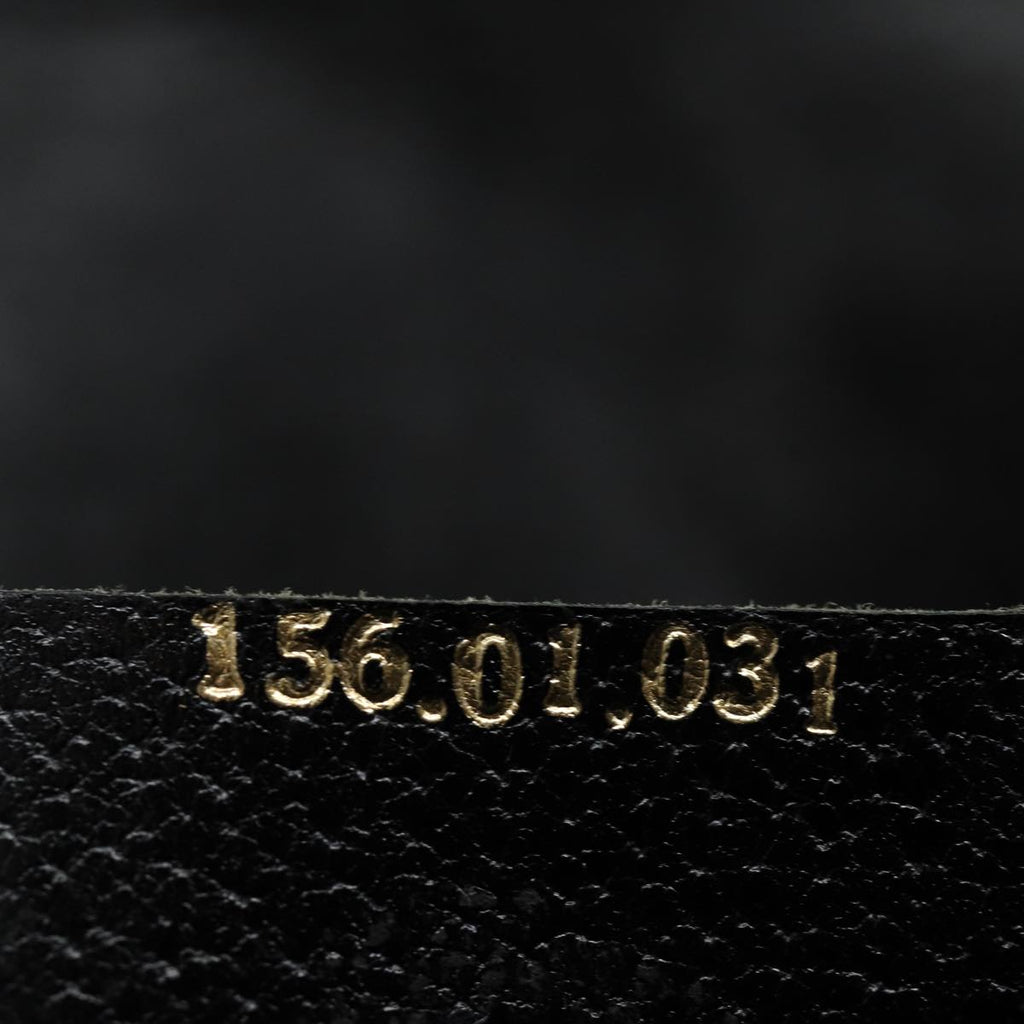 GUCCI GG Supreme Web Sherry Line Clutch Bag Black Gold 156 01 031 bs16653