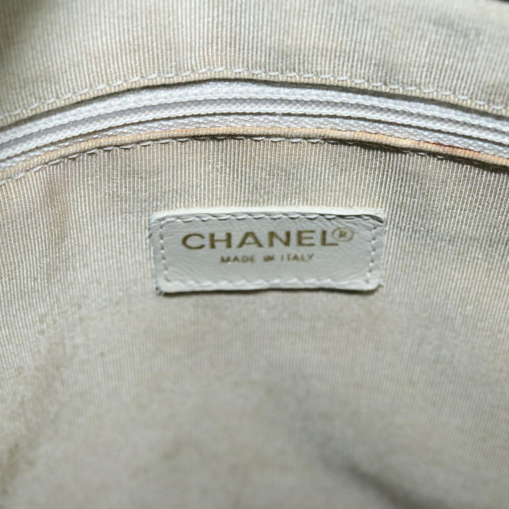 CHANEL Hand Bag Enamel Multicolor Gold CC bs16658