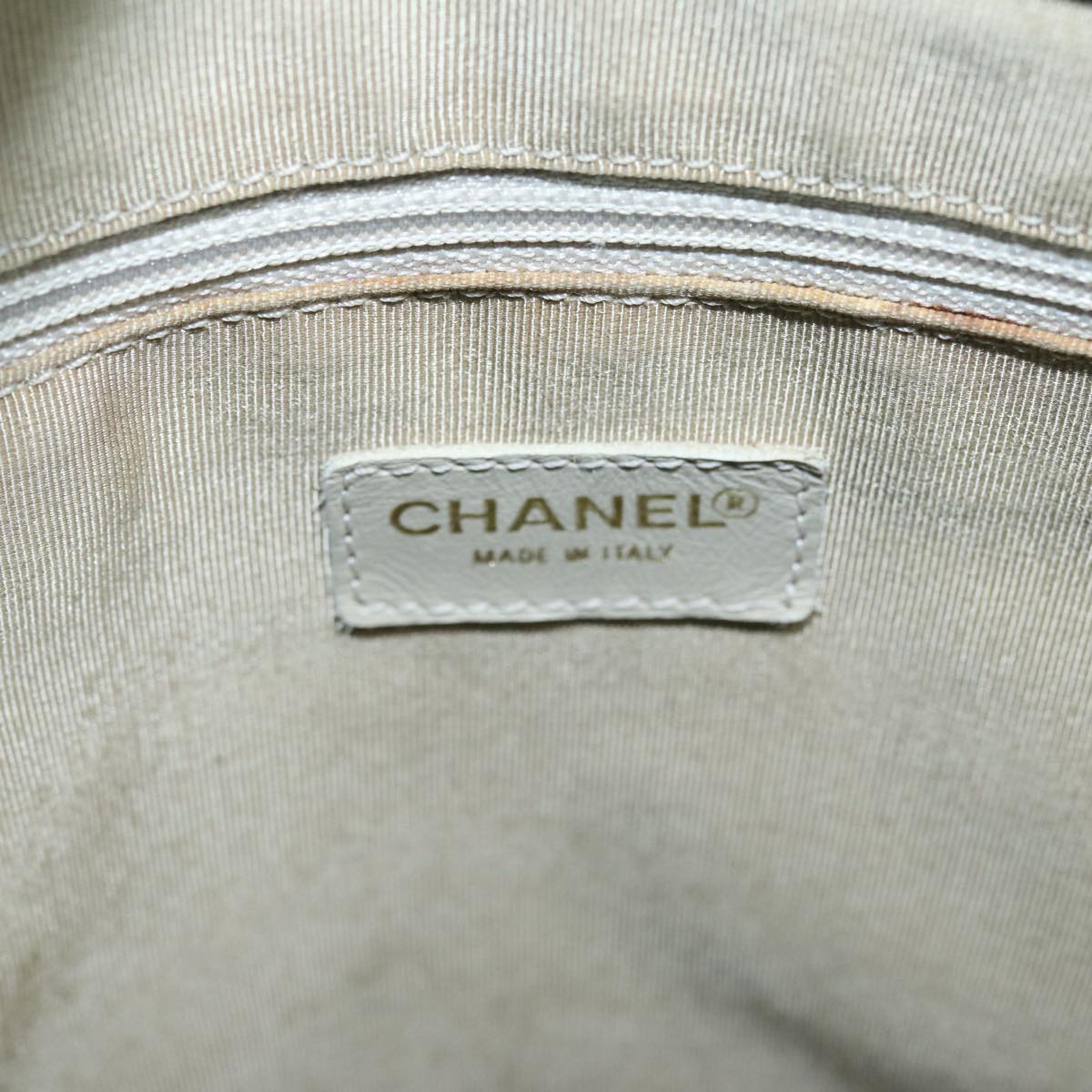 CHANEL Hand Bag Enamel Multicolor Gold CC bs16658