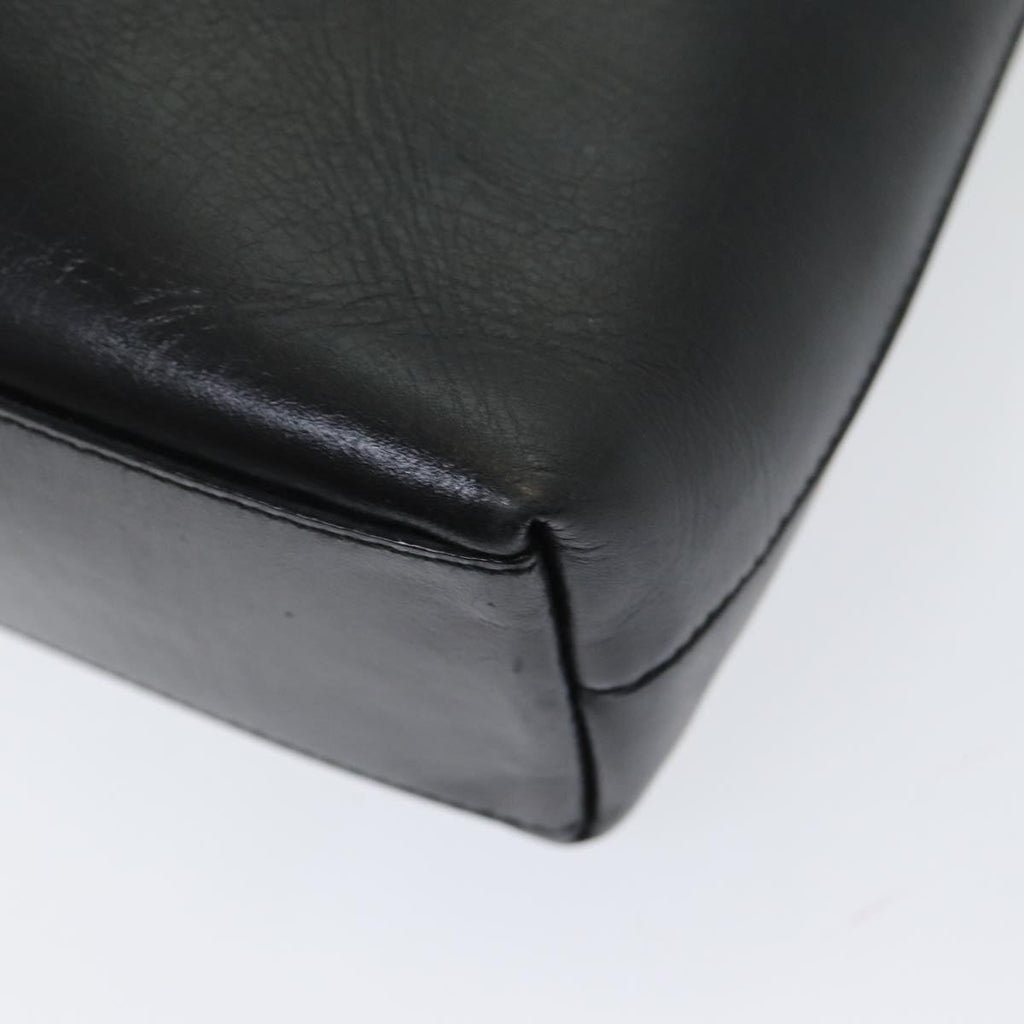 GUCCI Shoulder Bag Leather Black bs16709