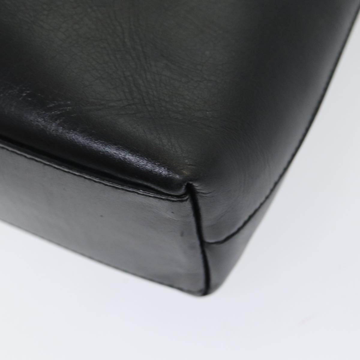 GUCCI Shoulder Bag Leather Black bs16709