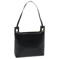 GUCCI Shoulder Bag Leather Black bs16709