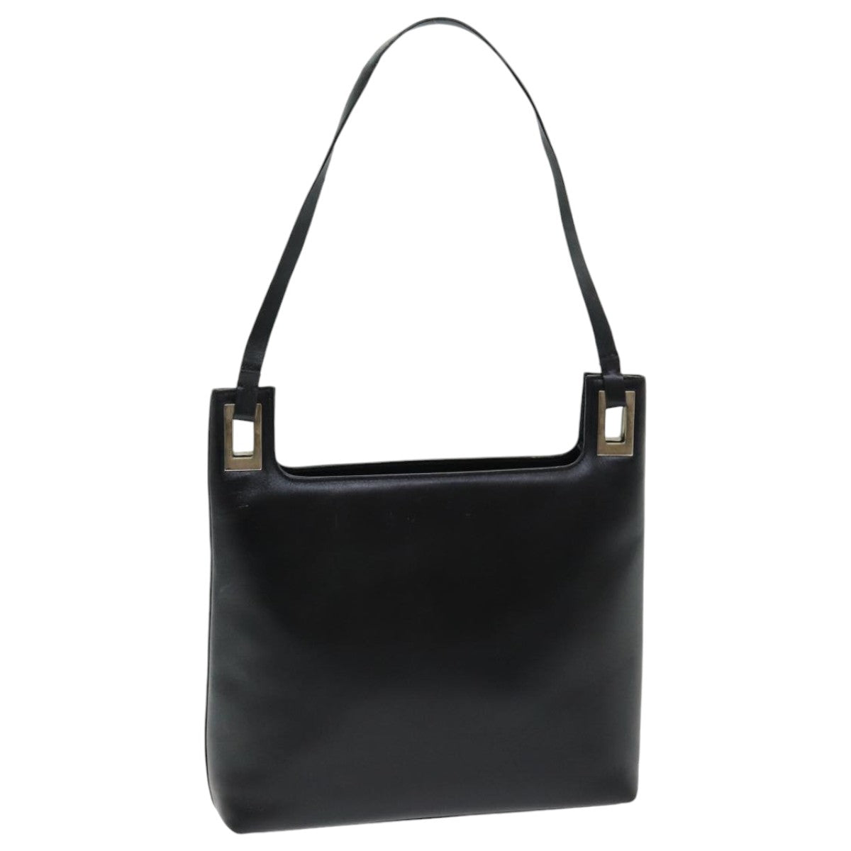 GUCCI Shoulder Bag Leather Black bs16709