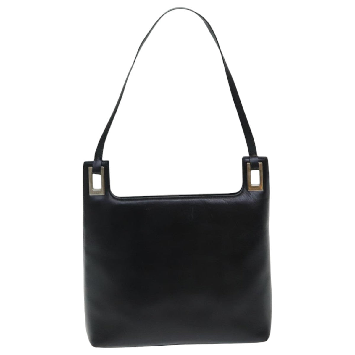 GUCCI Shoulder Bag Leather Black bs16709