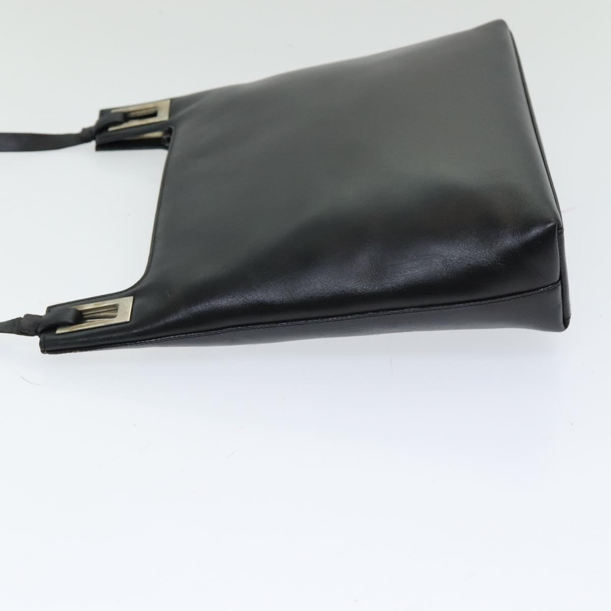 GUCCI Shoulder Bag Leather Black bs16709