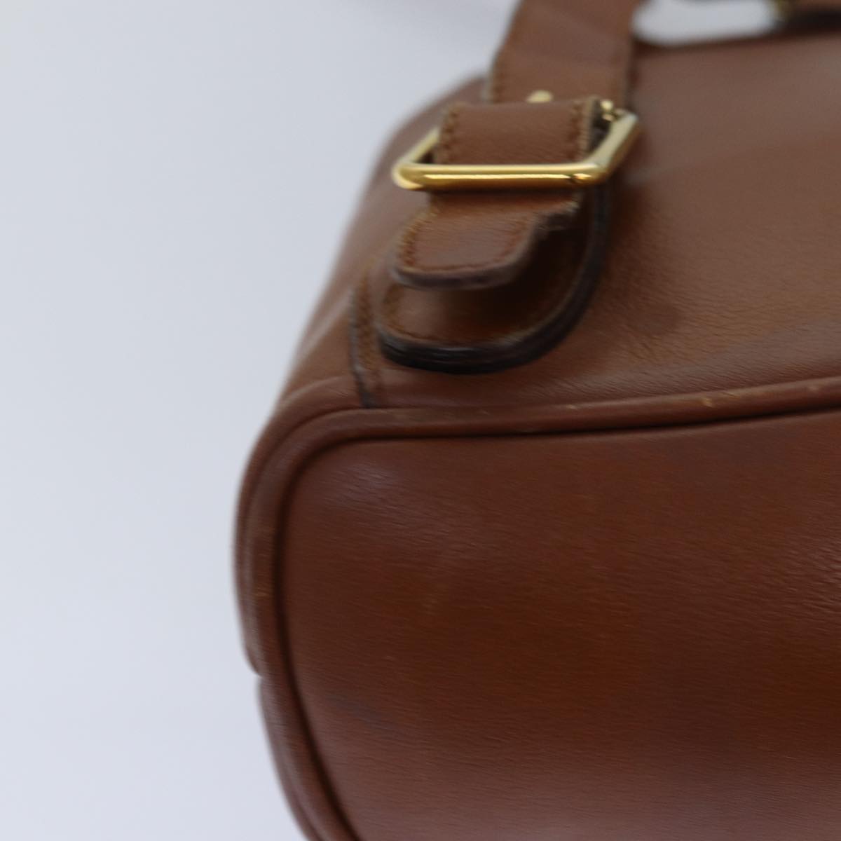 GUCCI Bamboo Backpack Leather Brown bs16715