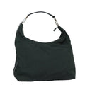 GUCCI Shoulder Bag Nylon Khaki Silver 001 1955 bs16720