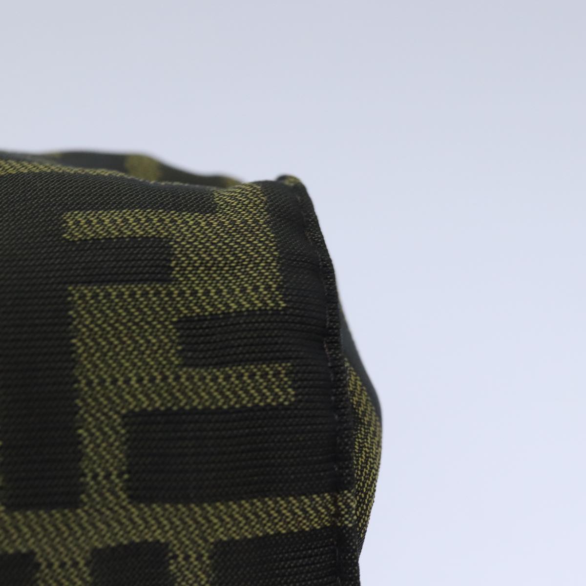 FENDI Zucca Canvas Pouch Brown Black bs16772