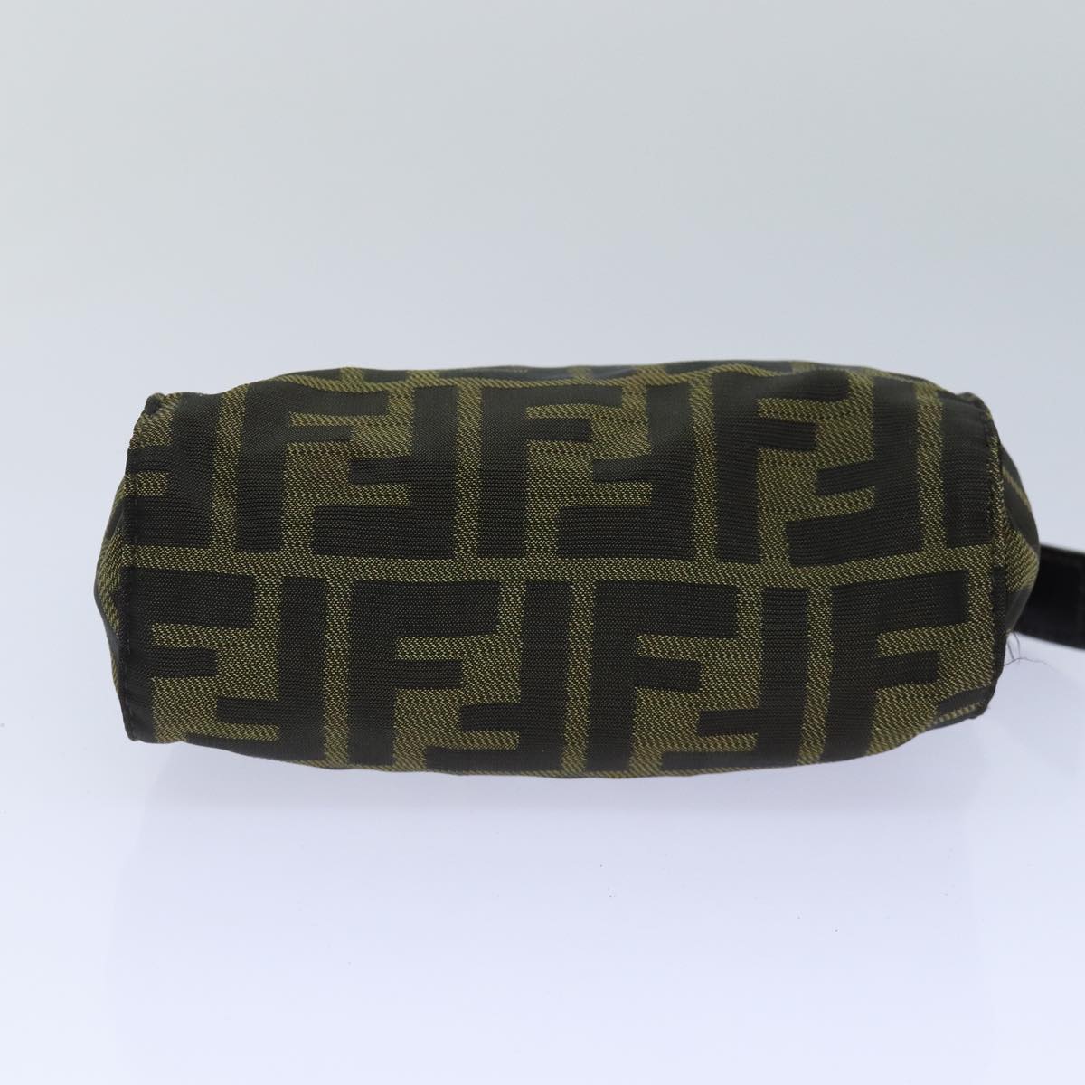FENDI Zucca Canvas Pouch Brown Black bs16772