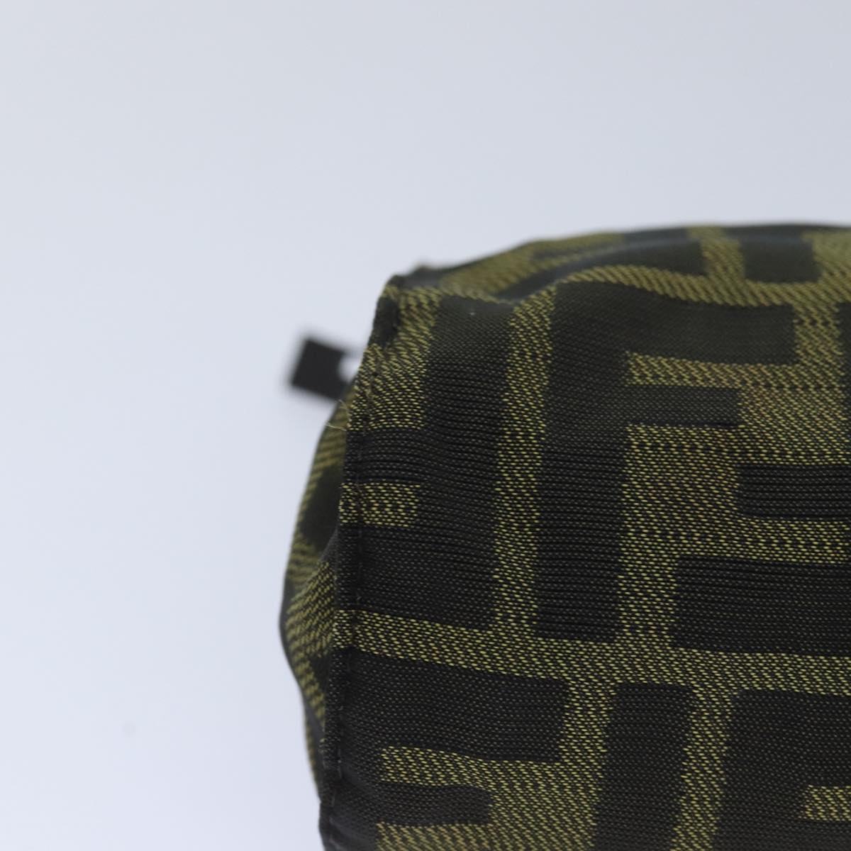 FENDI Zucca Canvas Pouch Brown Black bs16772