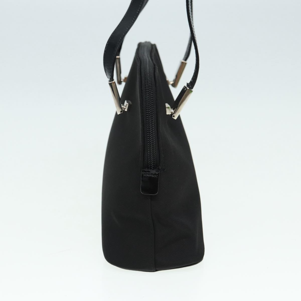GUCCI Shoulder Bag Nylon Black Silver 001 3261 bs16778