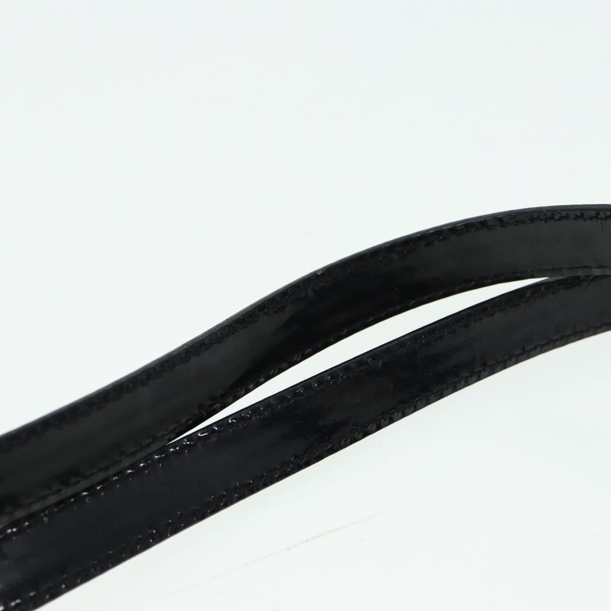 GUCCI Shoulder Bag Nylon Black Silver 001 3261 bs16778