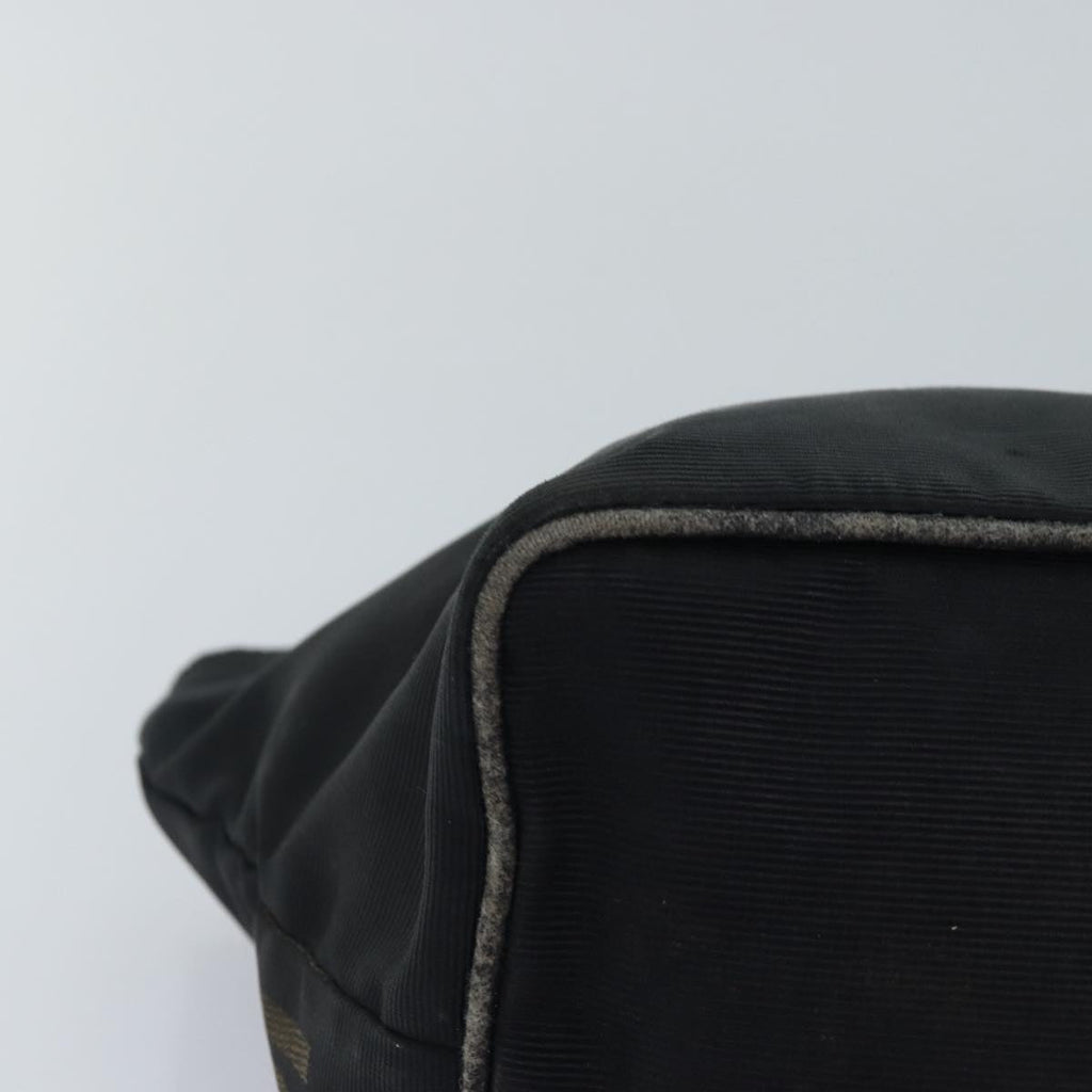 FENDI Hand Bag Nylon Black bs16802
