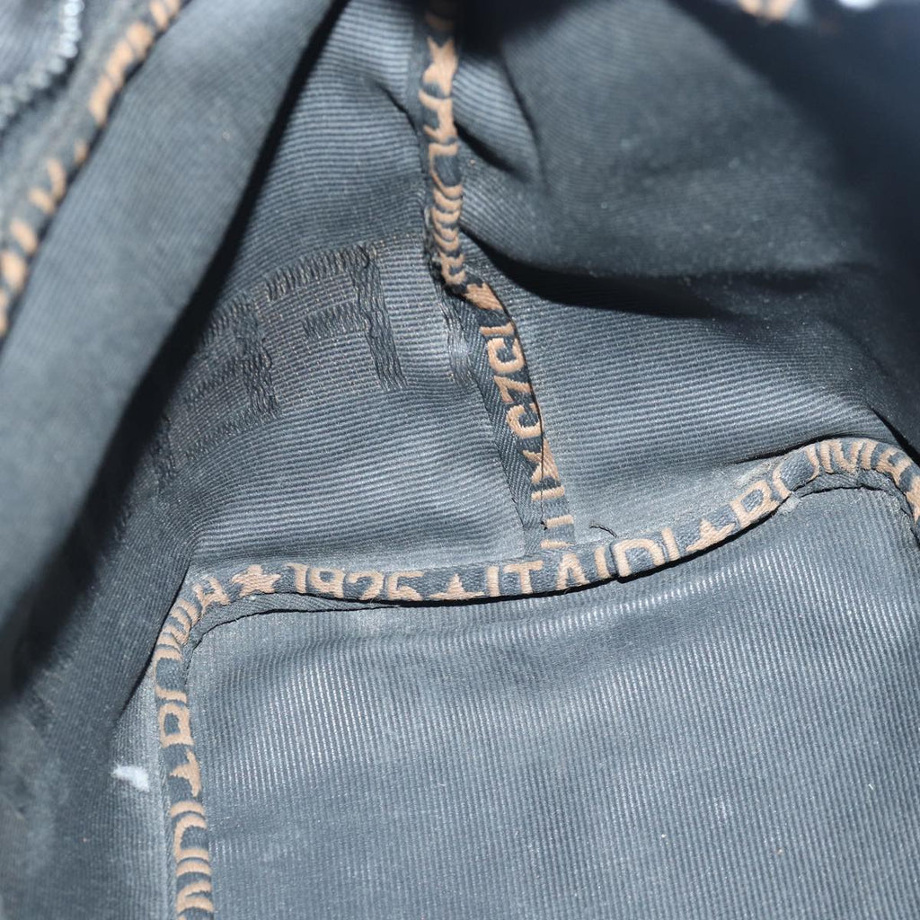 FENDI Hand Bag Nylon Black bs16802