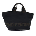 FENDI Hand Bag Nylon Black bs16802