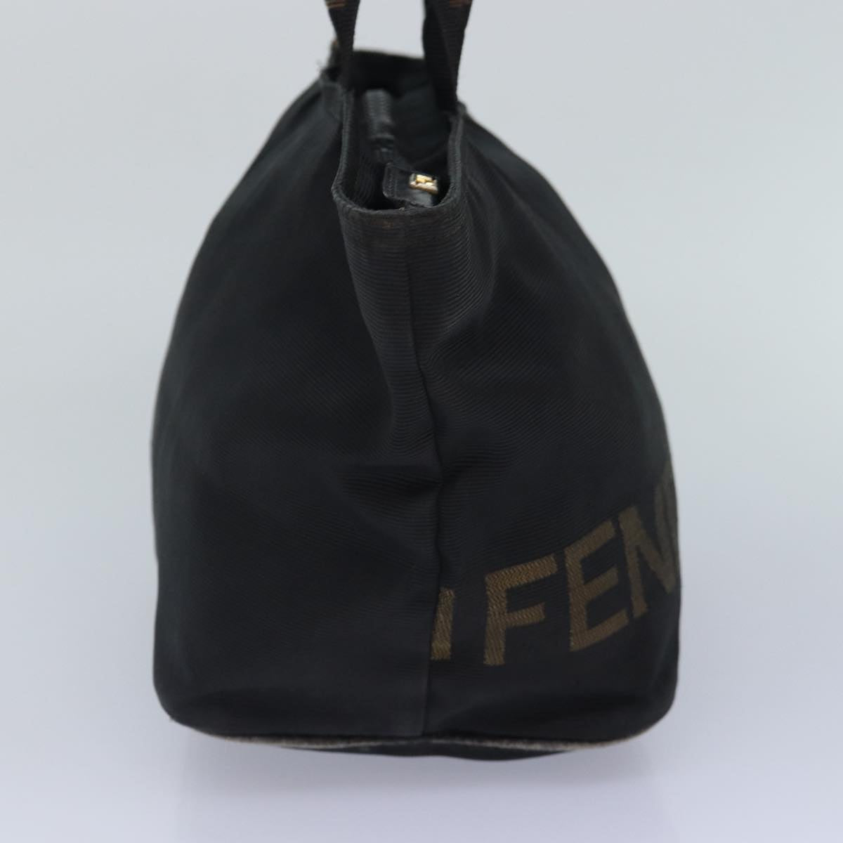 FENDI Hand Bag Nylon Black bs16802