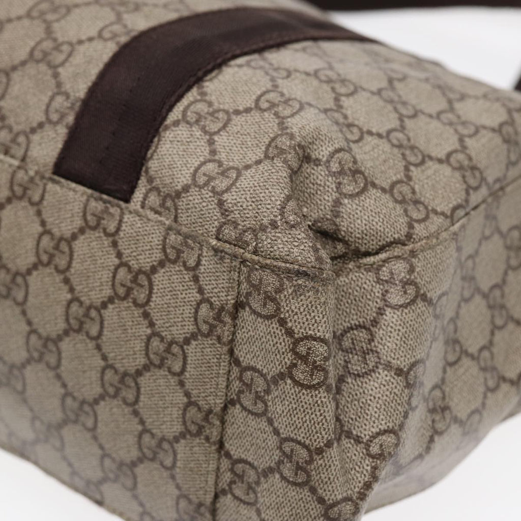 GUCCI GG Canvas Tote Bag Coated Canvas Beige bs16862