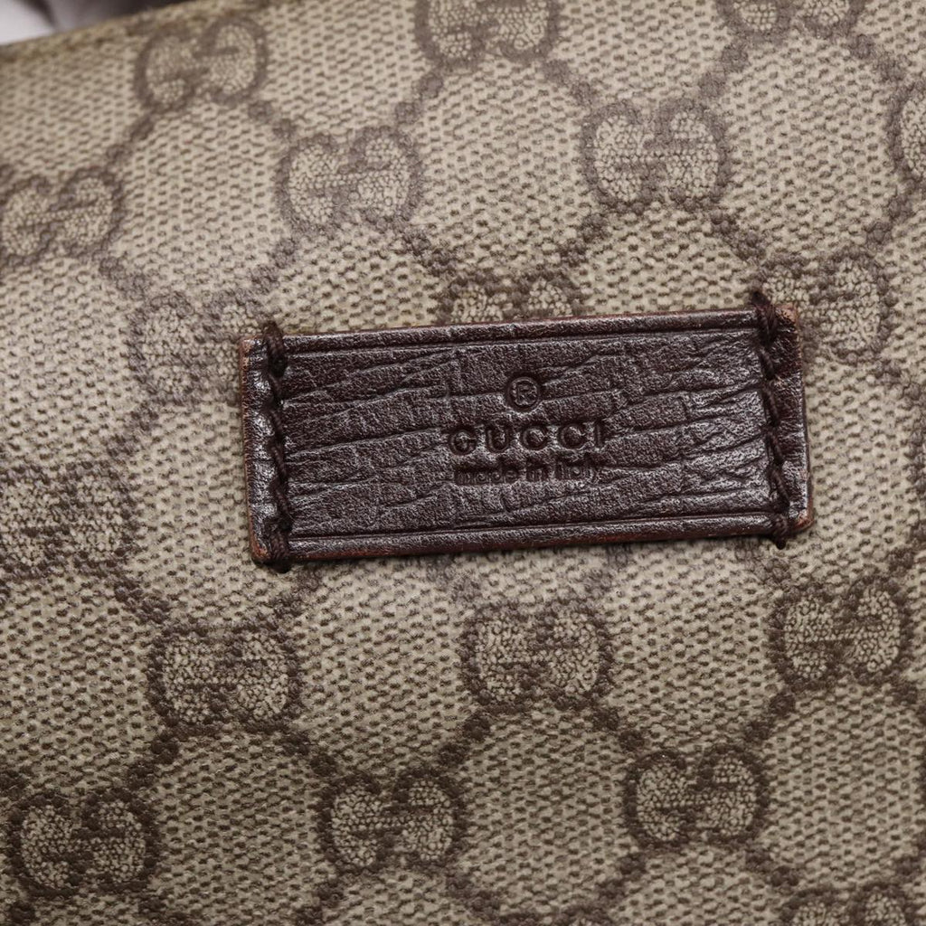 GUCCI GG Canvas Tote Bag Coated Canvas Beige bs16862