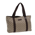 GUCCI GG Canvas Tote Bag Coated Canvas Beige bs16862