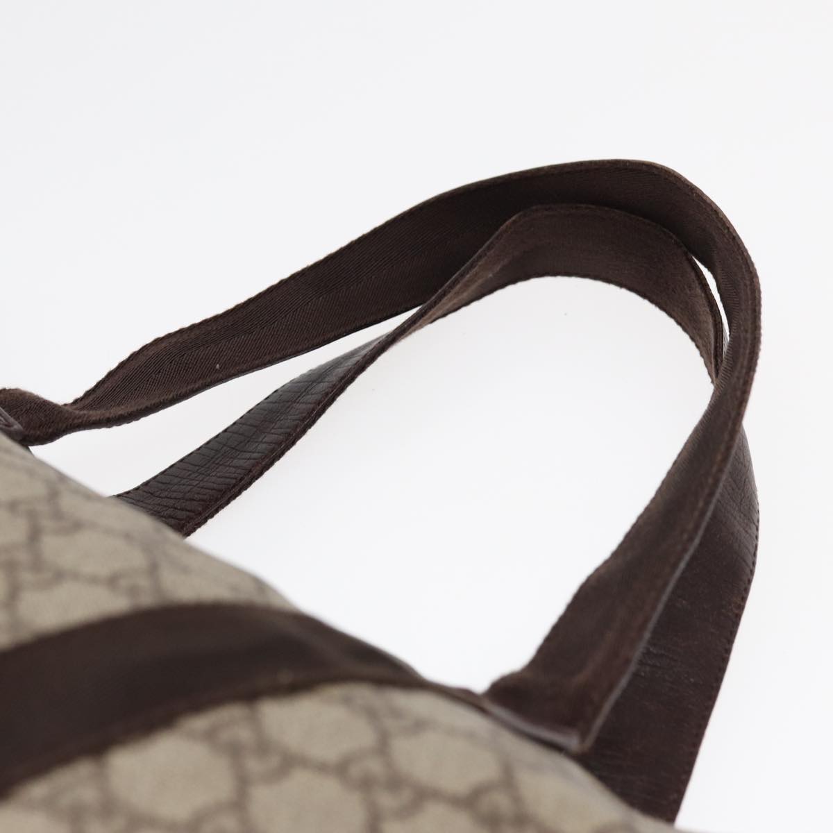 GUCCI GG Canvas Tote Bag Coated Canvas Beige bs16862